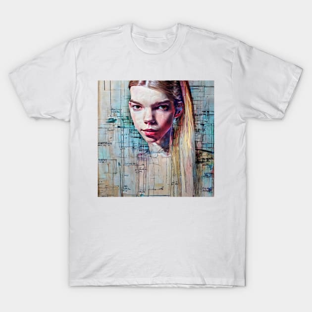 Digital  Anya T-Shirt by bogfl